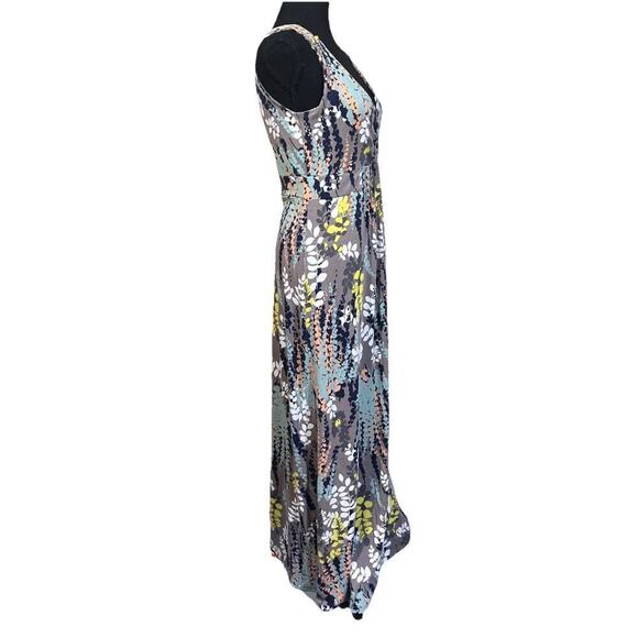 Boden Womens Jersey Maxi Dress Size US 10R Floral Bohemian Festival Stretch - Picture 6 of 16